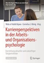 Karriereperspektiven in der Arbeits- und Organisationspsychologie