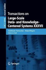 Transactions on Large-Scale Data- and Knowledge-Centered Systems XXXVII
