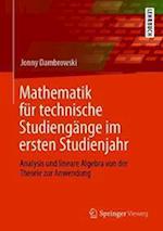 Mathematik Für Technische Studiengänge Im Ersten Studienjahr