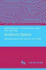 Auditory Spaces
