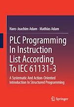 PLC Programming In Instruction List According To IEC 61131-3