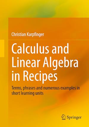 Calculus and Linear Algebra in Recipes