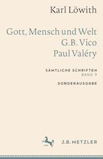 Karl Löwith: Gott, Mensch und Welt – G.B. Vico – Paul Valéry