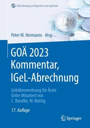 GOÄ 2023 Kommentar, IGeL-Abrechnung