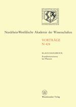 Krankheitsresistenz bei Pflanzen Von der Grundlagenforschung zu modernen Züchtungsmethoden