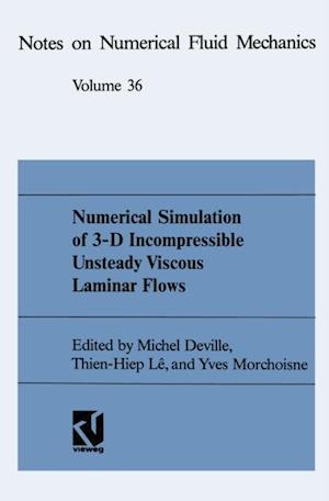 Numerical Simulation of 3-D Incompressible Unsteady Viscous Laminar Flows