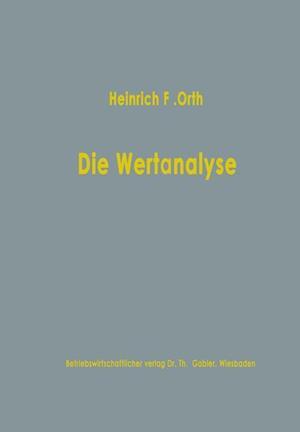 Die Wertanalyse