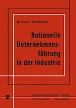 Rationelle Unternehmensführung in der Industrie
