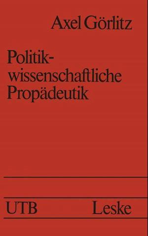 Politikwissenschaftliche Propädeutik