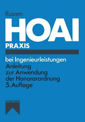 HOAI-Praxis bei Ingenieurleistungen