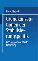 Grundkonzeptionen der Stabilisierungspolitik