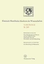 Über Erkrankungen des Herzens und der Gefäße im Alter, insbesondere über den Herzinfarkt und seine Behandlung. Die Behandlung des Blasensteins