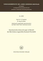 Geochemische Untersuchungen im Bereich der Blei-Zinkerz-Lagerstätte Maubach / Nordeifel