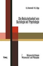 Die Reduzierbarkeit von Soziologie auf Psychologie