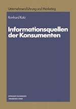 Informationsquellen der Konsumenten