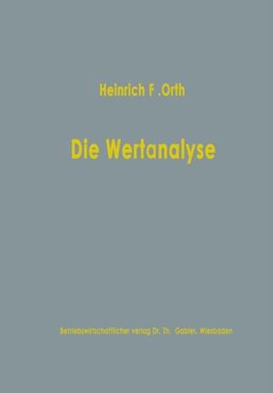 Die Wertanalyse