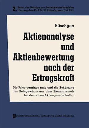 Aktienanalyse und Aktienbewertung nach der Ertragskraft