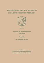 Ansprache des Ministerpräsidenten Karl Arnold. Die Religionen in Asien