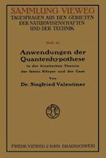 Anwendungen der Quantenhypothese in der kinetischen Theorie der festen Köper und der Gase