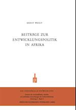 Beiträge zur Entwicklungspolitik in Afrika