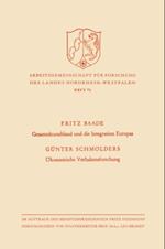 Gesamtdeutschland und die Integration Europas / Ökonomische Verhaltensforschung