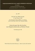 Untersuchungen über die Zunahme des Zähigkeitswiderstandes auf flachem Wasser