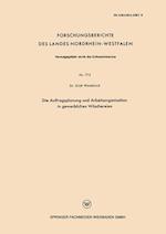 Die Auftragsplanung Und Arbeitsorganisation in Gewerblichen Wäschereien