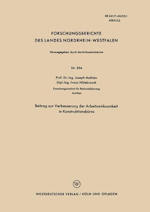 Beitrag zur Verbesserung der Arbeitswirksamkeit in Konstruktionsbüros