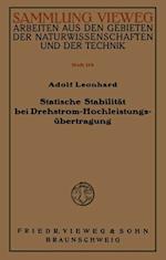 Statische Stabilität bei Drehstrom-Hochleistungsübertragung