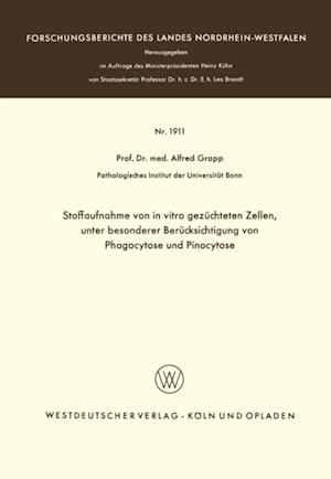 Stoffaufnahme von in vitro gezüchteten Zellen, unter besonderer Berücksichtigung von Phagocytose und Pinocytose