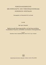 Bestimmung der Brenneigenschaften und des Brennverhaltens verschiedener Gasarten und Einfluß verschiedener Düsengestaltung