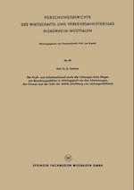 Der Kraft - und Arbeitsaufwand sowie die Leistungen beim Biegen von Bewehrungsstählen in Abh#x00E4;ngigkeit von den Abmessungen, den Formen und der G#x00FC;te der St#x00E4;hle (Ermittlung von Leistungsrichtlinien)