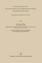 Die internationale Wettbewerbsfähigkeit der westdeutschen Wollindustrie