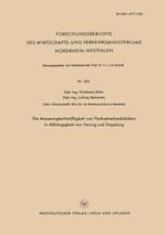 Die Masseungleichmäßigkeit von Flachsstreckenbändern in Abhängigkeit von Verzug und Dopplung