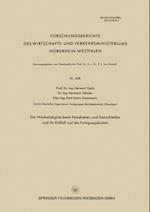 Die Werkstückgüte beim Feindrehen und Feinschleifen und ihr Einfluß auf die Fertigungskosten