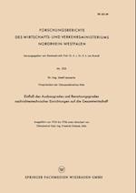 Einfluß des Ausbaugrades und Benutzungsgrades nachrichtentechnischer Einrichtungen auf die Gesamtwirtschaft