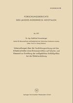 Untersuchungen über die Verdichtungswirkung und das Arbeitsverhalten eines Einmassenrüttlers auf Schotter und Kiessand zur Ermittlung der maßgeblichen Einflußgrößen bei der Rüttelverdichtung