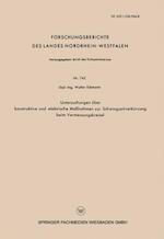 Untersuchungen über konstruktive und elektrische Maßnahmen zur Schwingzeitverkürzung beim Vermessungskreisel