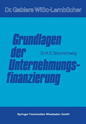 Grundlagen der Unternehmungsfinanzierung