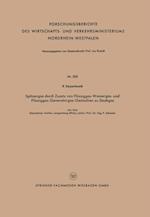 Spitzengas durch Zusatz von Flüssiggas- Wassergas- und Flüssiggas-Generatorgas-Gemischen zu Stadtgas