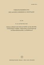 Nehmen luftelektrische Faktoren Einfluß auf die Aktivitätswechsel kleiner Insekten, insbesondere auf die Häutungs- und Reproduktionszahlen von Blattläusen?