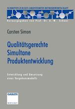 Qualitätsgerechte Simultane Produktentwicklung