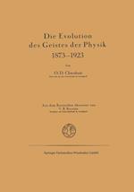 Die Evolution des Geistes der Physik 1873–1923