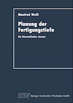 Planung der Fertigungstiefe