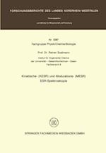 Kinetische- (KESR) und Modulations- (MESR) ESR — Spektroskopie