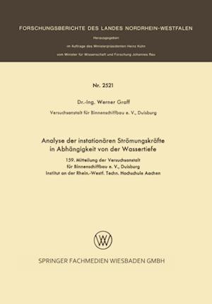 Analyse der instationären Strömungskräfte in Abhängigkeit von der Wassertiefe