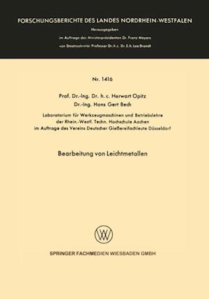 Bearbeitung von Leichtmetallen