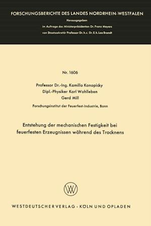 Entstehung der mechanischen Festigkeit bei feuerfesten Erzeugnissen während des Trocknens