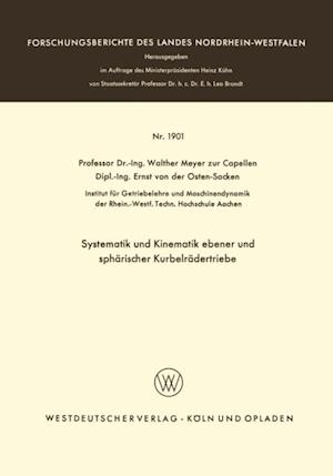 Systematik und Kinematik ebener und sphärischer Kurbelrädertriebe