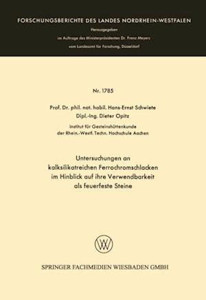 Untersuchungen an kalksilikatreichen Ferrochromschlacken